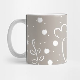 Sweet Floral Pattern Mug